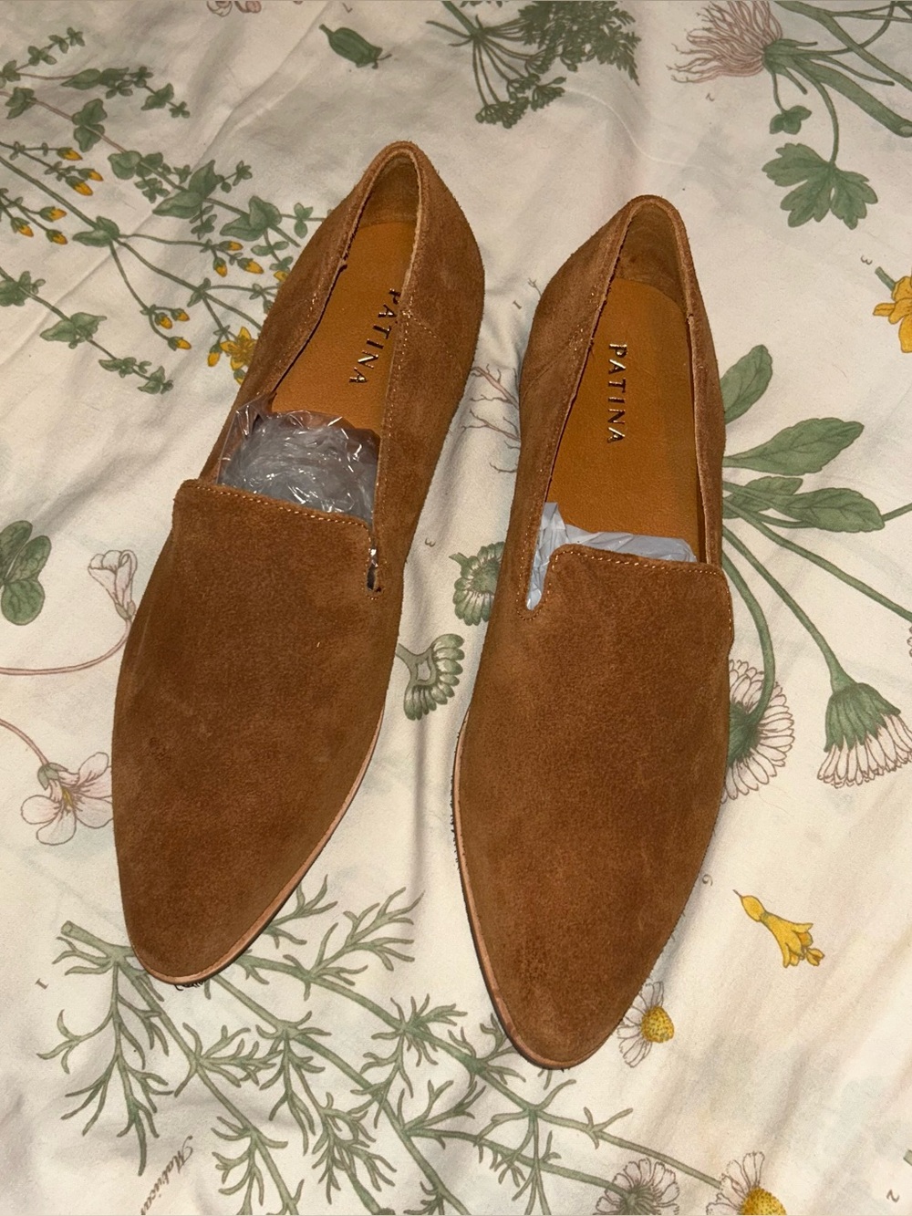 Portland Leather Patina Women's Pointed Flats